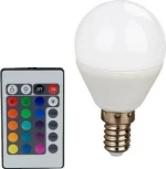 Aca Λάμπα LED για Ντουί E14 RGB 300lm