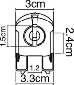 VK Lighting VK/No20 G13 Λευκό