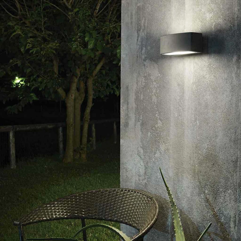 Ideal Lux Andromeda Επιτοίχιο Εξωτερικό Φωτιστικό 066868