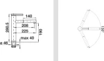Blanco Linee S Ντους Λευκό 518441