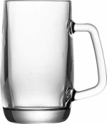 Uniglass Ποτήρι Μπύρας Prince Γυάλινο 400ml 6τμχ