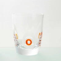 Cryspo Trio Ποτήρι Ουίσκι Poua Γυάλινο Orange 6τμχ