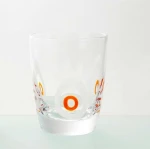 Cryspo Trio Ποτήρι Ουίσκι Poua Γυάλινο Orange 6τμχ