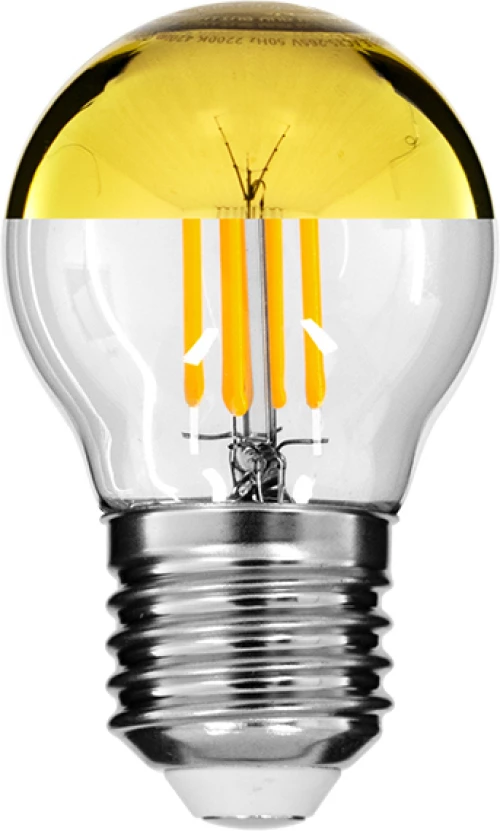 GloboStar Edison Retro Λάμπα LED για Ντουί E27 και Σχήμα G45 Θερμό Λευκό 420lm Dimmable