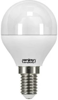 Elvhx Λάμπα LED για Ντουί E14 Θερμό Λευκό 470lm Dimmable