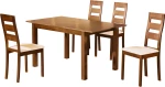 Τραπεζαρία Miller Επεκτεινόμενη 5 τμχ 120x80cm