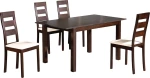 Τραπεζαρία Miller Επεκτεινόμενη 5 τμχ 120x80cm