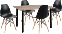Τραπεζαρία Twist 5τμχ 110x70cm
