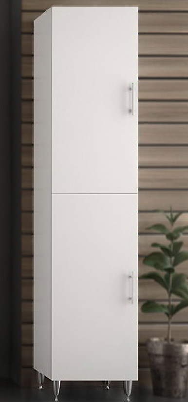 Side Cabinet Στήλη Μπάνιου White Drop