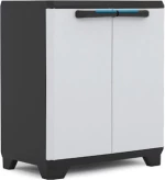 Δίφυλλη Ντουλάπα Linear Low Πλαστική 68x39x90cm
