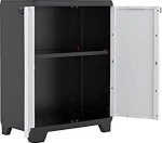 Δίφυλλη Ντουλάπα Linear Low Πλαστική 68x39x90cm