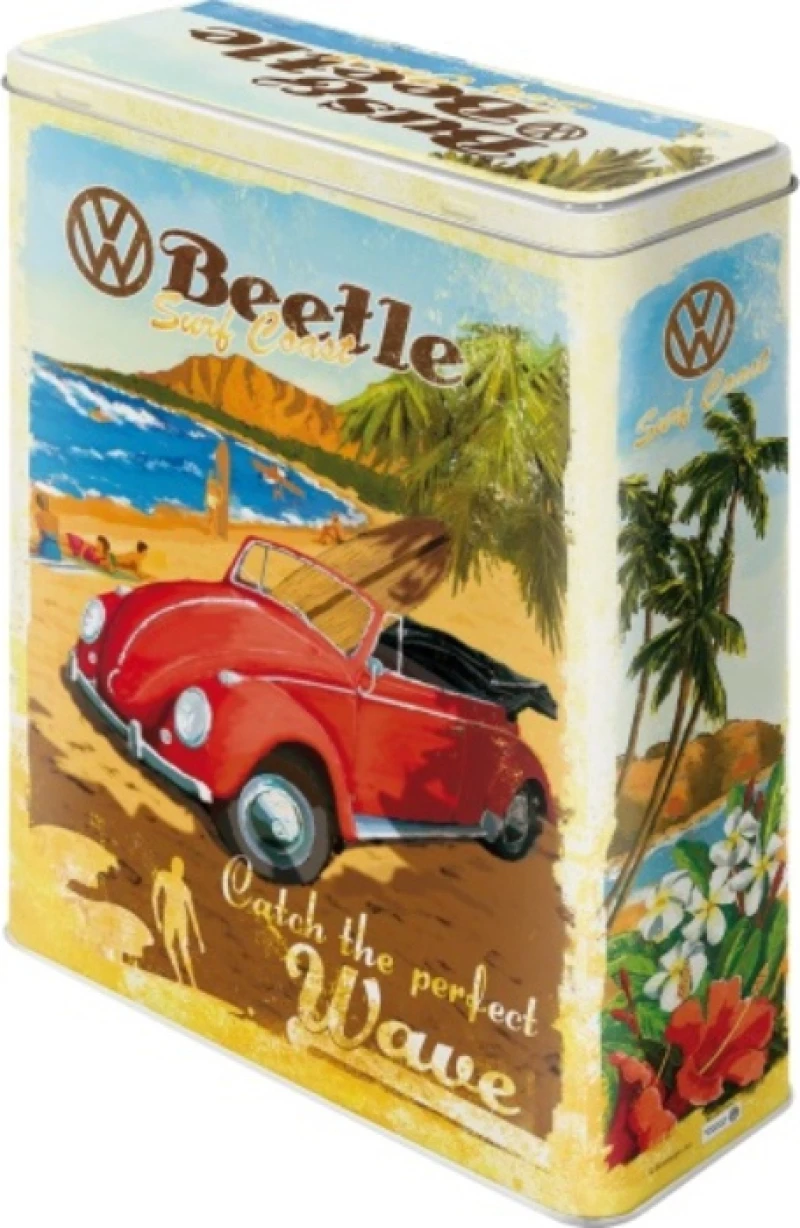 Nostalgic Art Μεταλλικό Κουτί Bulli Beetle Ready Summer 19x8x26cm