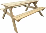 Τραπέζι Πικ-νικ 150 x 135 x 71,5 εκ. Ξύλινο