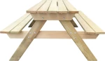 Τραπέζι Πικ-νικ 150 x 135 x 71,5 εκ. Ξύλινο