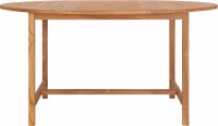 Τραπέζι Κήπου 150 x 76 εκ. από Μασίφ Ξύλο Teak
