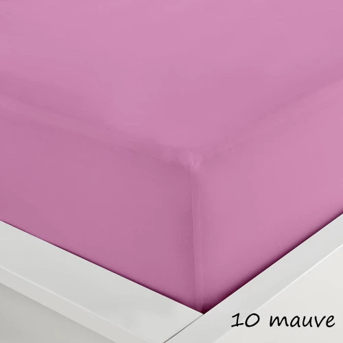 Sunshine Σεντόνι Ημίδιπλο με Λάστιχο 120x200 Menta Mauve 10