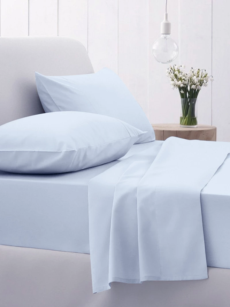 Sunshine Σεντόνι Μονό 165x270 Cotton Feelings 103 Light Blue