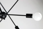 Φωτιστικό Οροφής Gwen 77-8091 75x75x57 Black Homelighting