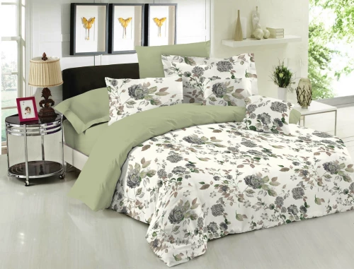 Le Blanc Σετ Σεντόνια Μονά με Λάστιχο 100x200x33 Rose Olive