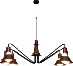 Hl-3521-6 Emily Black Pendant - 77-3767 - Home Lighting