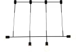 Hl-3526-4 Megan White Pendant - 77-3820 - Home Lighting