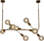 Hl-3524-8 Eric Old Copper & Black Pendant - 77-3805 - Home Lighting