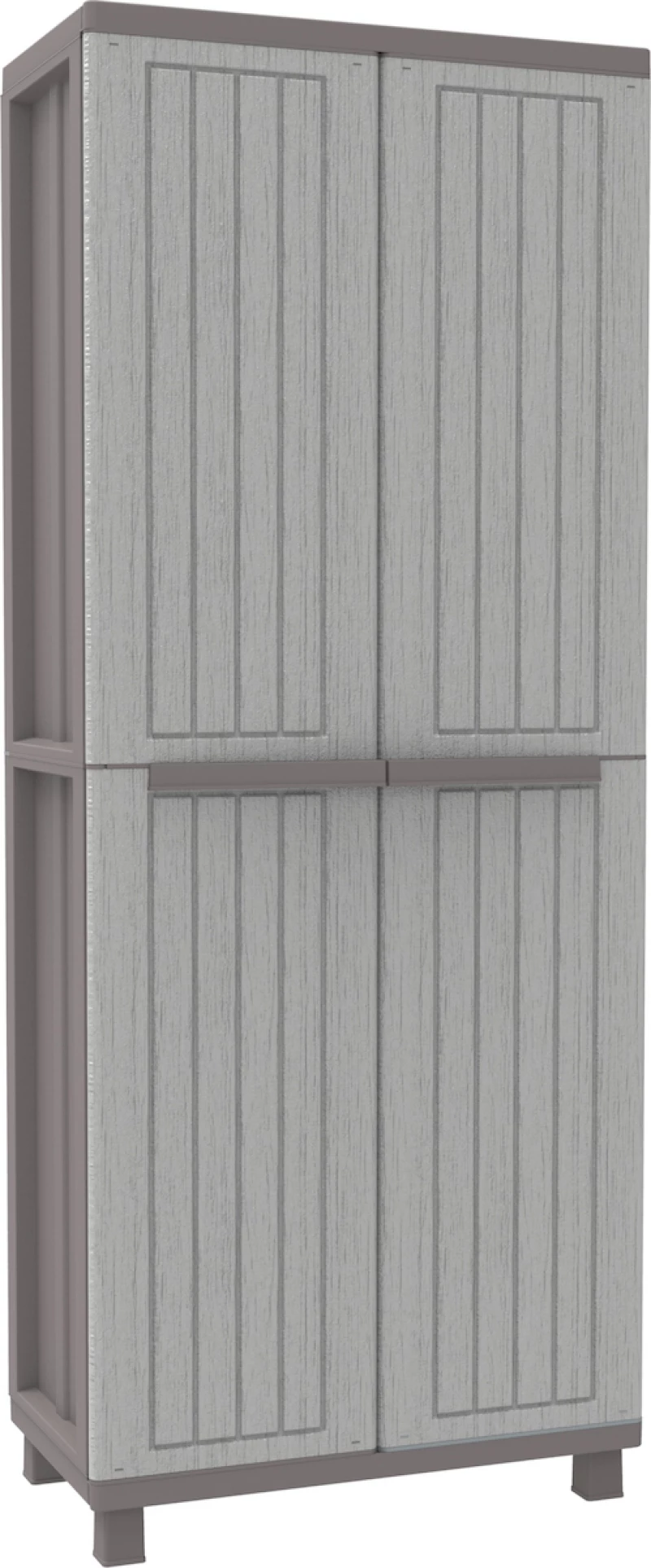 Δίφυλλη Ντουλάπα JWood 368 Πλαστική 68x37.5x170cm