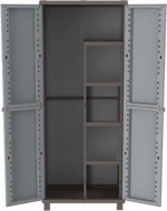 Δίφυλλη Ντουλάπα JRattan 368 Πλαστική 68x37.5x170cm