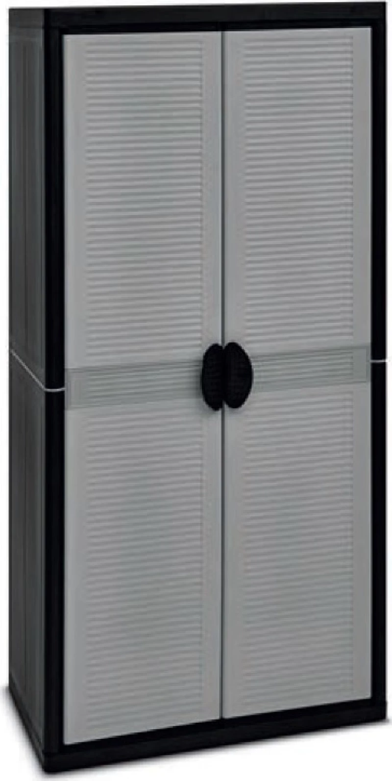 Δίφυλλη Ντουλάπα Jumbo QBlack Πλαστική 2900 89.7x53.7x180cm