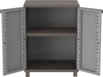 Δίφυλλη Ντουλάπα JRattan 68 Πλαστική 68x37.5x91.5cm