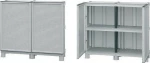 Δίφυλλη Ντουλάπα Concert Line C100/092 Πλαστική 100x39x92cm