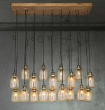 Home Lighting Spica Κρεμαστό Φωτιστικό Μοντέρνο Πολύφωτο Μαύρο