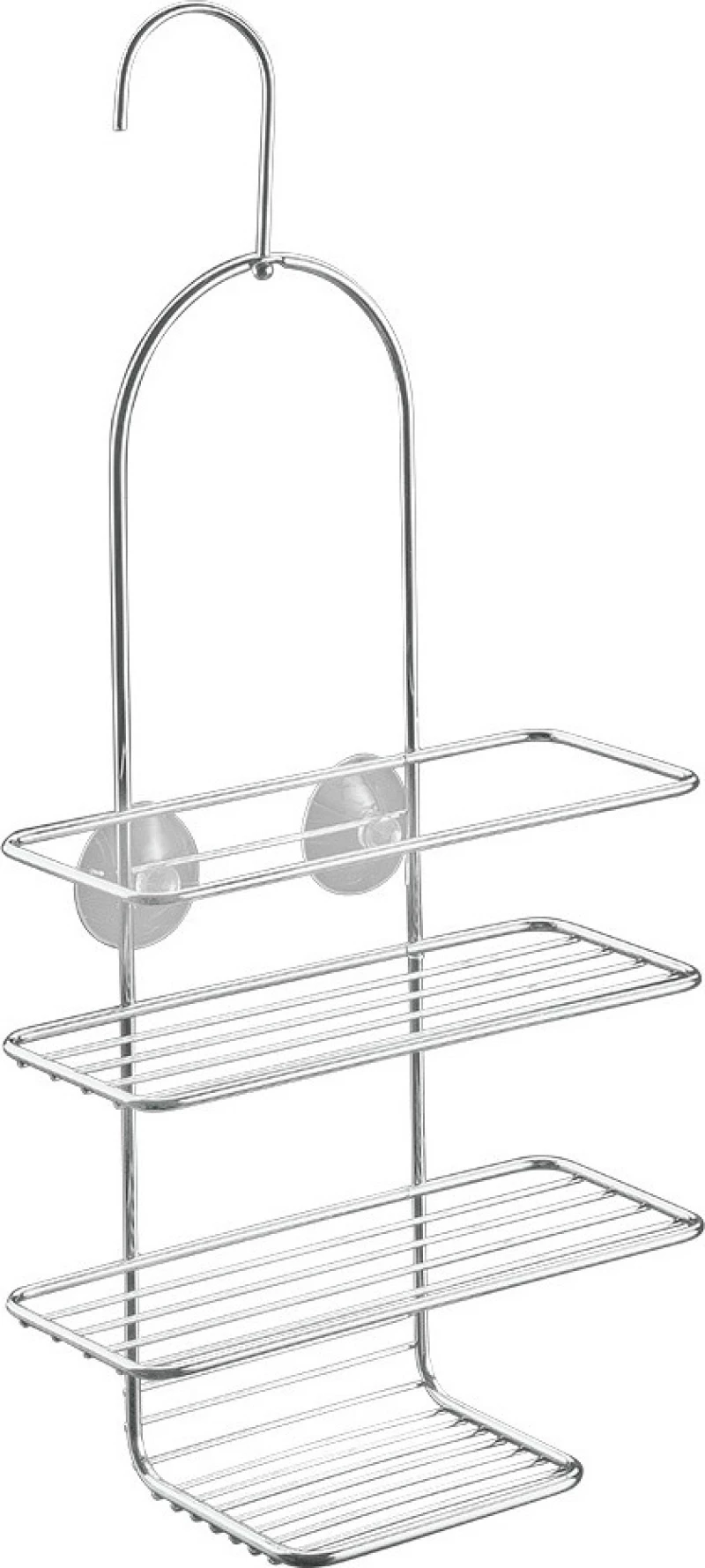 Εταζέρα Ντουζιέρας Χρωμίου 25x11x43/53υψ Reflex Metaltex 404002