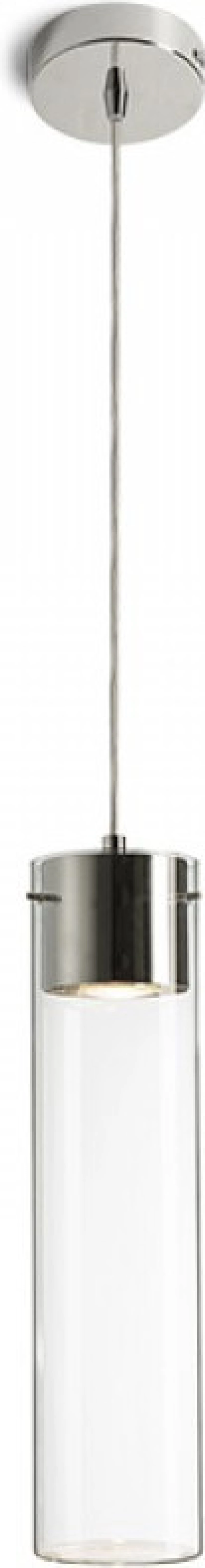 Rendl Light Studio Garnish Κρεμαστό Φωτιστικό Μοντέρνο Μονόφωτο Ασημί