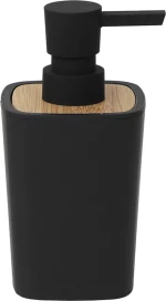 Ντισπένσερ από Καουτσούκ Μαύρο 7,5×7,5×15,5 cm