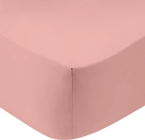 Sunshine Σεντόνι Υπέρδιπλο με Λάστιχο 160x200x30 Cotton Feelings 101 Powder