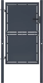 vidaXL Πόρτα Περίφραξης Κήπου Ανθρακί 150x100cm 144520