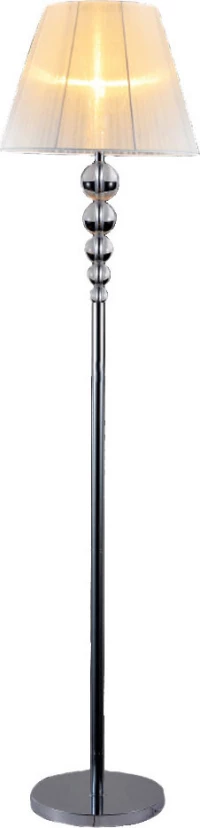Aca Φωτιστικό Δαπέδου Λευκό με Ύψος 165cm