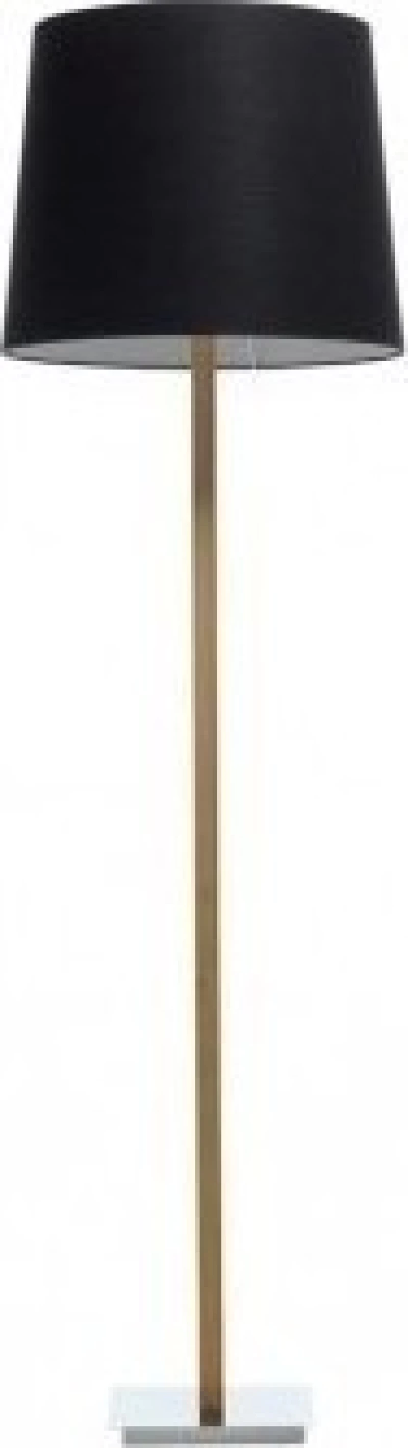 Gallis F009 Φωτιστικό Δαπέδου Μαύρο με Ύψος 166cm