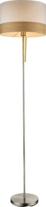 Globo Lighting 15221S Φωτιστικό Δαπέδου Ασημί με Ύψος 170cm