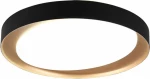 Trio Lighting Zeta Πλαφονιέρα Οροφής Μαύρη από Μέταλλο