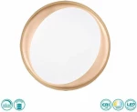Trio Lighting Zeta Πλαφονιέρα Οροφής Μαύρη από Μέταλλο