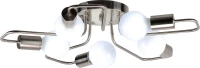 Home Lighting Shevy Πλαφονιέρα Οροφής Ασημί από Μέταλλο