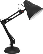 Aca Φωτιστικό Γραφείου 16.2x51cm Μαύρο 2429MBK