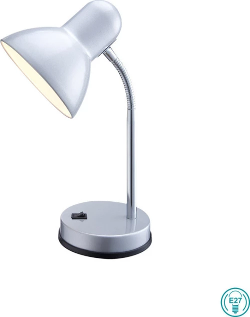 Πορτατίφ Γραφείου Globo Lighting Basic 2487 Γκρί