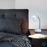 Πορτατίφ Γραφείου Globo Lighting Basic 2485 Λευκό