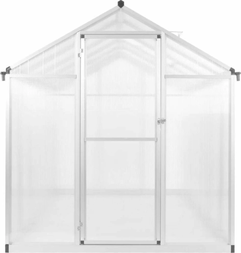 vidaXL Θερμοκήπιο 302x190x195cm Αλουμινίου 45215