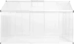 vidaXL Θερμοκήπιο 302x190x195cm Αλουμινίου 45215