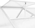 vidaXL Θερμοκήπιο 302x190x195cm Αλουμινίου 45215