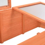 vidaXL Θερμοκήπιο 100x50x34cm Ξύλινο 170647
